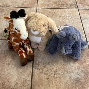 Eco Friendly Stuffed Animals NWT